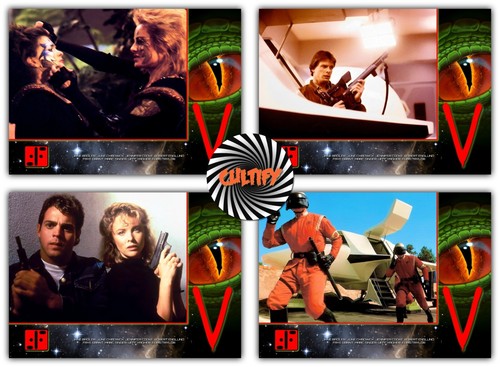 V The Series 1983-1984 Lobby Card Set Of 12 5x7 - Picture 4 of 4