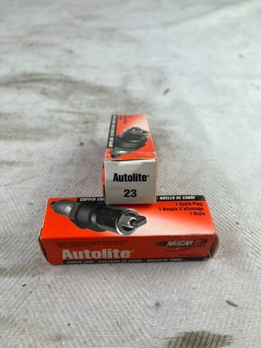Autolite 2 pc Spark Plug-Copper Resistor 23 - Picture 2 of 5