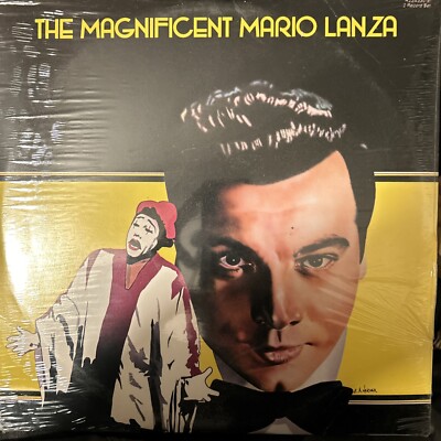 The Magnificent Mario Lanza double vinyl LP record 1978 RCA R234330(e) Sealed