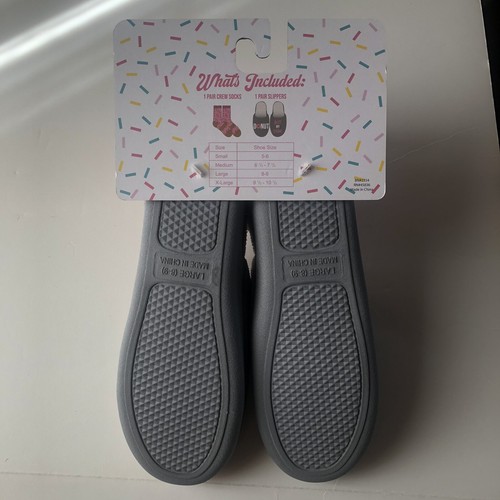 DoNut Kill My Vibe Ladies House Slippers & Socks Set - Picture 6 of 7