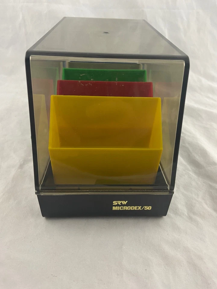 Vintage - SRW Microdex  50 - 3.5" - Floppy Disk Case - Image 2 of 4