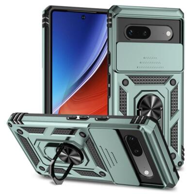 Privacy Camera Case For Google Pixel 6 7 8 Pro 7A 6A Shockproof Phone Cover Skin