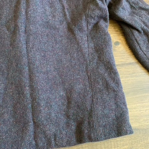 Giacca lana vintage anni 80 taglia grande nera grigia marca KGR made in USA - Foto 15 di 22