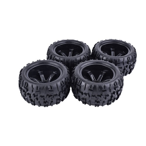 4x ZD Racing 17mm Hex Felge und Reifen für 1/8 Traxxas Monster RC Truck Cars BE - Bild 3 von 11