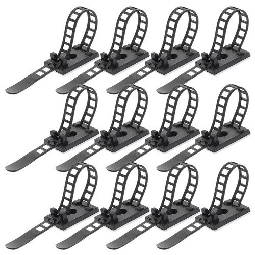 60 Pcs Kabelbaumhalter Mit Drahtschnalle Kabel-Organizer-Aufbewahrung
