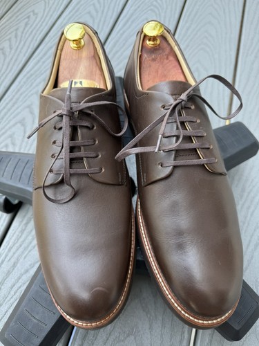 Samuel Hubbard kastanienbraunes Leder 'Gründer' Herrenkleid Schuh Größe 10