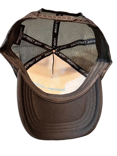 Cappello berretto camionista Backstreet ragazzo nero maglia 2016 crociera snapback nuovo - Foto 6 di 10