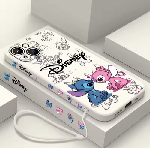 Funda para iPhone Disney Stitch - Cubierta blanda líquida cuerda izquierda - Imagen 4 de 15