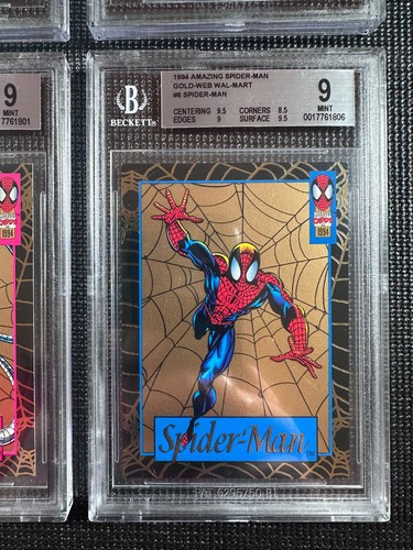 Amazing Spider-Man 1994 - Gold Web Walmart - Juego completo - Todo BGS 9 - Imagen 7 de 14