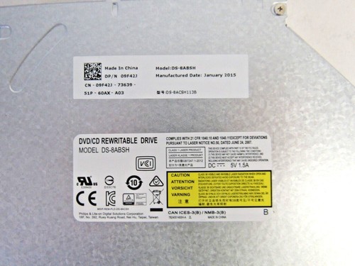 Lecteur SATA Dell 9F42J LiteOn DS-8ABSH 8x DVD±RW (±DL) 2-4 - Photo 5/5