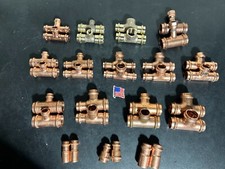 NIBCO VIEGA EPC PROPRESS QTY (32) COPPER TEES FITTINGS *MADE IN USA*