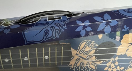 KC Hawaii Ukelele - Dark Blue, Surf Deco , Beach, Aloha Art, Musical Instrument - Picture 9 of 10