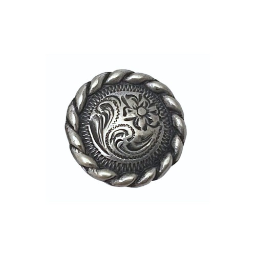4 Pack Flower Screw Back Conchos - 5/8" - Picture 1 of 3