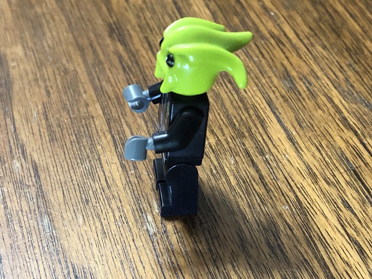 LEGO Lime Green Head Space Police 3 Kranxx Minifigure (L43