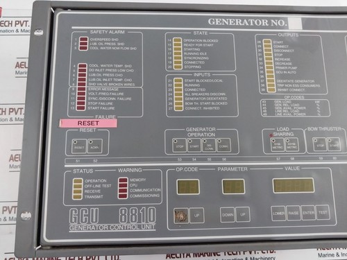 Norcontrol GCU 8810 Generator Control Unit 1198,01 - Picture 6 of 20