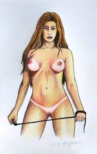 Salvatore Attanasio Avitabile  nudo femminile quadro erotico no Guttuso Maccari