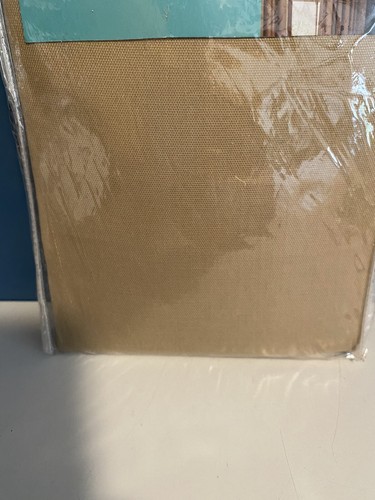 Martha Stewart Living Classic Cotton Tab Top Curtain Panel 50 x 84 Spud Tan New - Picture 4 of 9