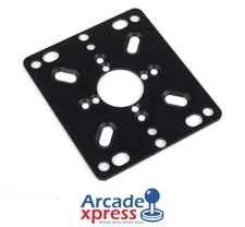 Small universal adapter plate for joysticks Sanwa Zippy Seimitsu to Suzo Happ IL