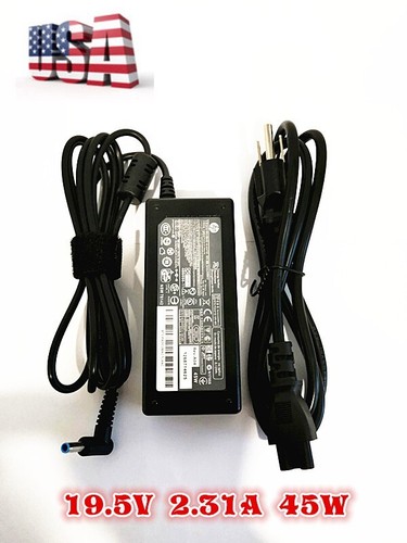 Genuine OEM 45W HP Blue tip AC Adapter Charger 740015-002 741727-001 19.5V 2.31A - Bild 4 von 6