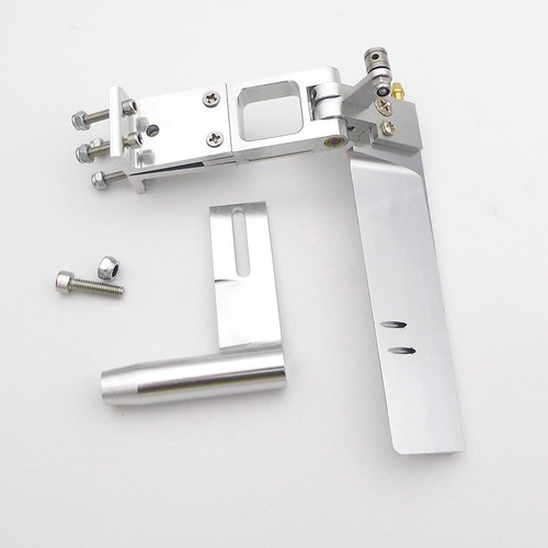 RC Boat 4.76mm 3/16" Shaft Strut Dual Water Pickup 110mm Rudder W/ Ball Bearing - Picture 5 of 8