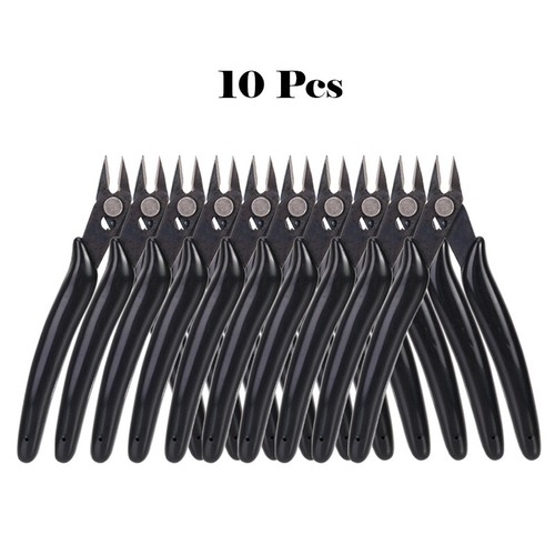 5/10pcs Flush Wire Cable Cutter Diagonal Cutting Plier Set Side Nippers DIY Tool - Picture 14 of 18