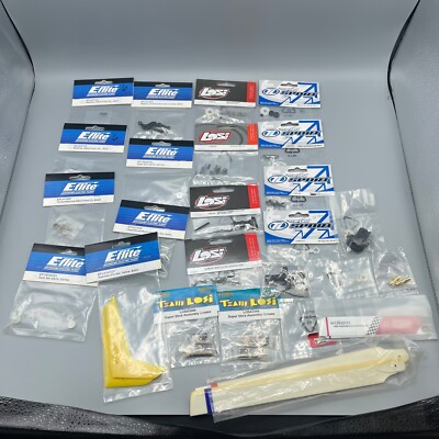 Team Losi/ Losi And E-Flite Lot Assorted Lot Of 18 NOS RC Parts And Extras