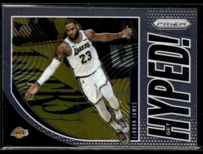 2019-20 Panini Prizm LeBron James Get Hyped! HSC