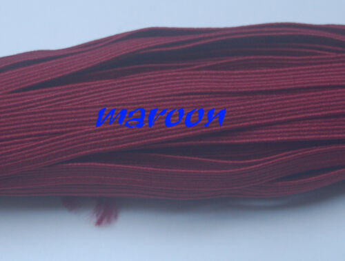 3-10m Gummi elastisches Gummiband 6/7mm viele Farben Gummilitze rubbercord - Bild 11 von 18