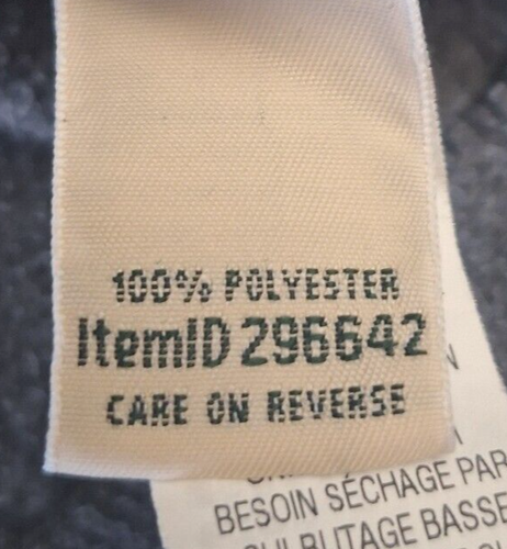 L.L. Bean Sweater Adult Women's Medium Gray Cowl Neck Fleece - Picture 5 of 10