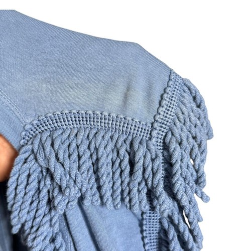 Cache Fransen vorne offen Cardigan Weste Damen Einheitsgröße Statement Piece Boho Hippie - Bild 10 von 14