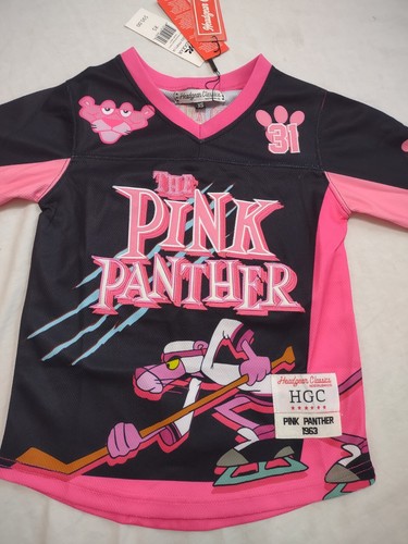 The Pink Panther 1963 Hockey Jersey - Headgear Classics Size Youth XSm NWT Retro - Picture 2 of 18