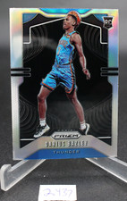 Darius Bazley Rookie Card Silver Prizm 2019-20 Panini Prizm Basketball #289 