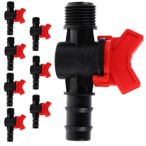 8 Pcs Ball Valve Irrigation Accessories Valves Garden Drip System - Picture 6 of 12