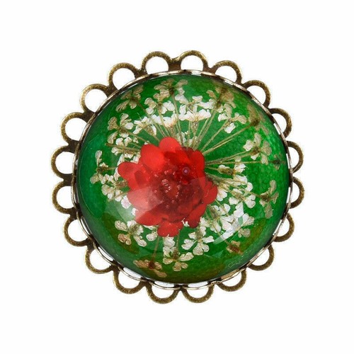Broche de boda estrás joyería disfraz nupcial prendedor mujer flor perla ramo - Imagen 26 de 48