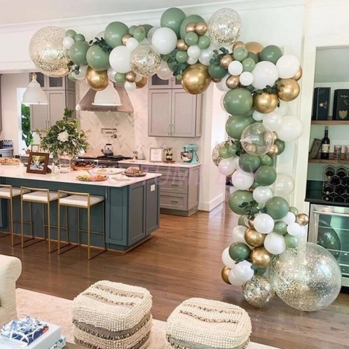 Frozen Balloon Arch Set Garland Birthday Party Wedding Vintage Macaron Decor AU - Picture 19 of 73