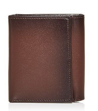 THE MEN'S STORE Bloomingdale's RFID Michigan Leather Slim Trifold Wallet, Brown