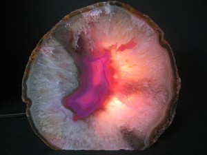 Natural-Agate-Table-Lamp-Quartz-Crystal-Geode-Display-Specimen-113679053591