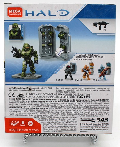 Paquete de armadura de asedio Halo Mega Construx GCM30 sellado de fábrica - Imagen 2 de 4