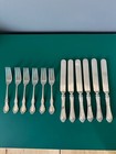 1835 R Wallace A1 Forks and Knives Flatware Silver-plate Set Of 6 Silverware