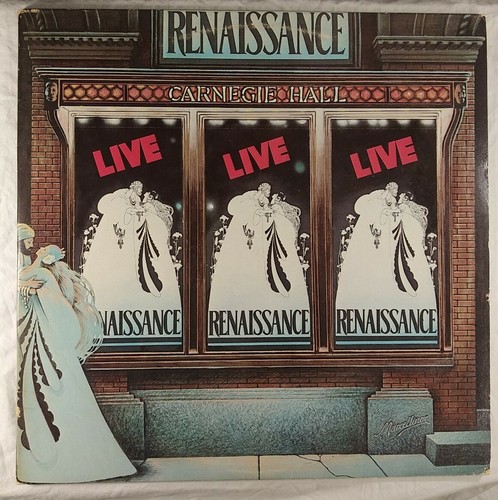 Renaissance / Live At Carnegie Hall, 2X's VINYL LP (both VG+) gatefold cover VG+ - Picture 1 of 7