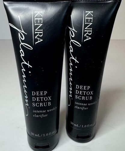2x Kenra platinum Deep Detox Scrub, 1.0 fl. oz. 30ml *Traveling Size - Picture 3 of 4
