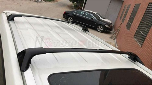 2 Pcs Fits for LX570 2016-2023 Aluminum Roof Rail Rack Cross Bar Crossbar - Bild 3 von 5