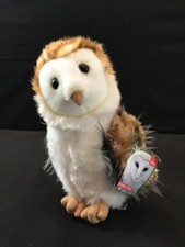 Aurora Flopise Barn Owl 9" Stuffed Animal Plush NWT 03272
