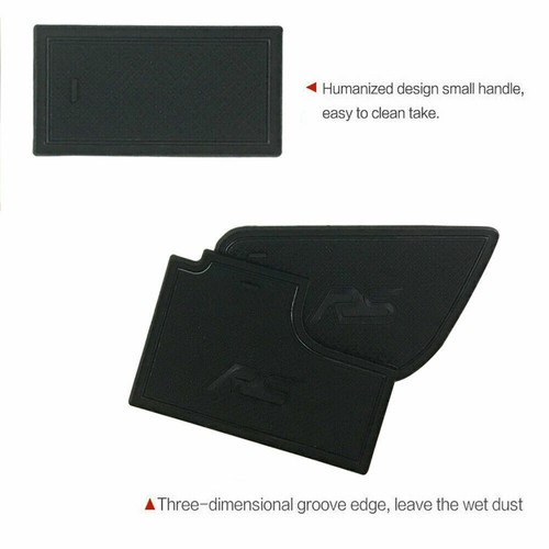 Gate Slot Mats-Blue For Ford Focus RS 2015-2018 Non-Slip Interior Cup Pads 17pcs - Picture 16 of 16