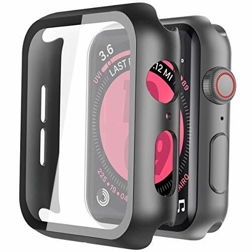 Apple Watch Series 5 Series 4 44mm Hülle Displayschutz iWatch Series 5/4 Schwarz - Bild 1 von 8