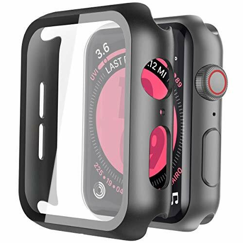 Coque Apple Watch Serie 5 Serie 4 44mm Protection écran iWatch Series 5/4 Noir - Afbeelding 1 van 8