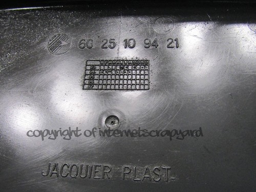 Renault Espace 2 MK2 2.0 91-97 airbag sensor ecu cover lid trim 6025109421 - Picture 4 of 4