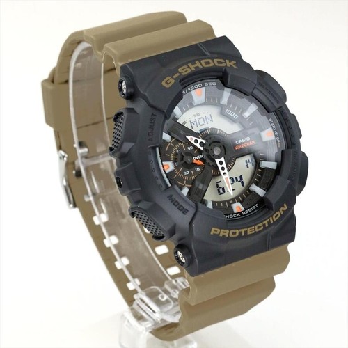 Casio G-Shock Herrenuhr GA-110TU-1A5JF ANALOG-DIGITAL Braun Schwarz - Bild 4 von 6