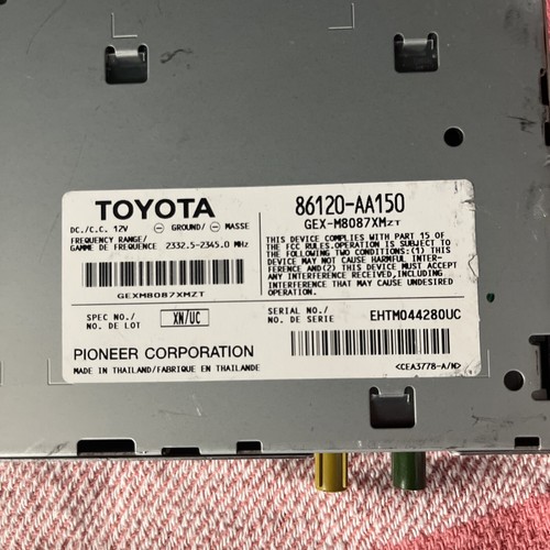 2003 2004 2005 2006 Lexus LS430 Receiver Assembly Radio NEW OEM 86120-AA150 - Bild 2 von 4