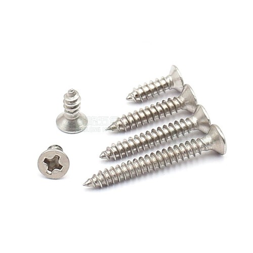 KA1/1.2/1.4/1.7/2/3 304 Stainless Countersunk Head Self Tapping Screw DIN7982 - Picture 3 of 5